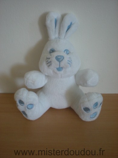 Biolane Lapin Blanc bleu - Très bon état