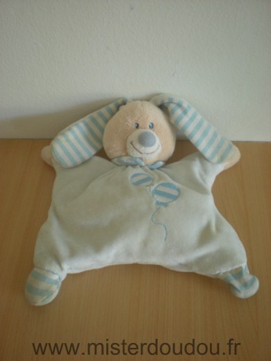 Bout chou Lapin Bleu ballons bleus - Etat moyen