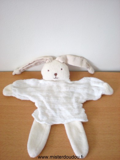 Catimini Lapin Blanc écru tissus éponge - Très bon état