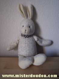 Catimini Lapin Blanc gris - Très bon état