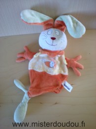 Catimini Lapin Orange jaune vert poisson - Etat moyen