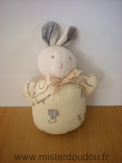 Cdj Lapin Ecru kangourou - Etat moyen