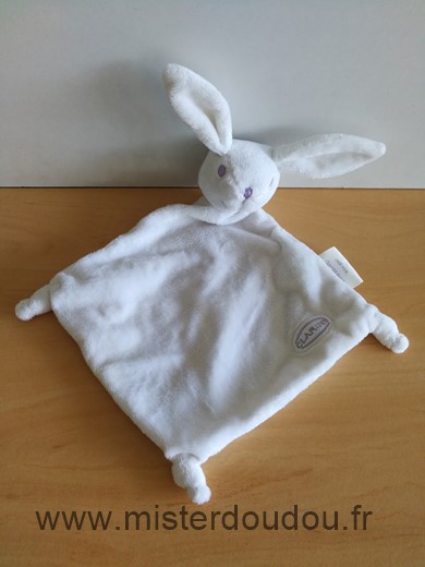 Clarins Lapin Blanc yeux mauves - Très bon état