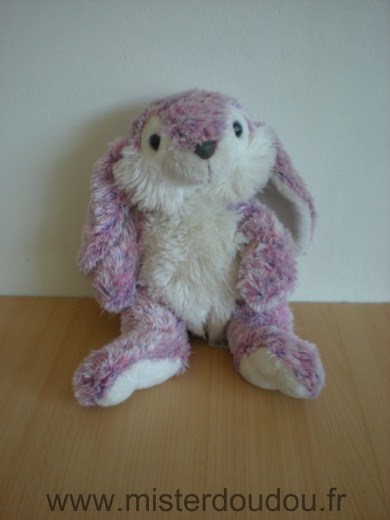 Cmp Lapin Mauve blanc - Très bon état