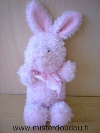 Cobico Lapin Rose ruban rose interieur des oreilles en polaire - Très bon état