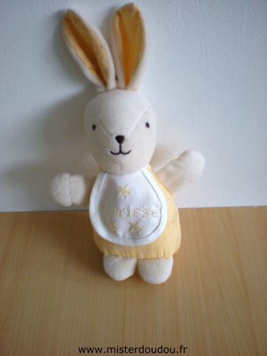 Dmc Lapin Jaune bavoir - Très bon état