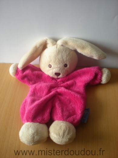 Doudi Lapin Rose fushia - Très bon état