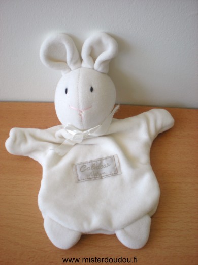 Lapin Blanc calidoux nature Doudou et compagnie