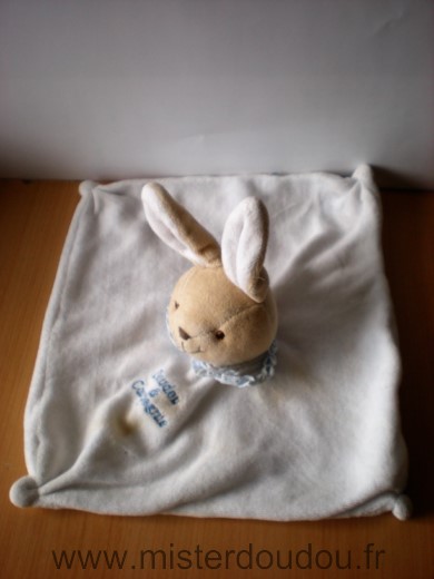 Lapin Blanc col bleu Doudou et compagnie