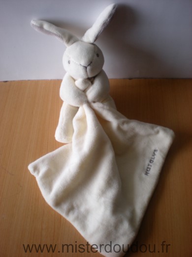 Lapin Ecru beige natalys Doudou et compagnie