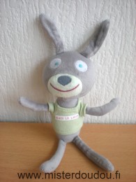 Du pareil au même Lapin Gris vert alain le lapin - Très bon état