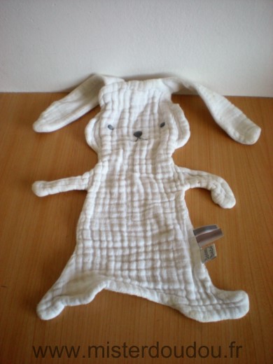 Du pareil au même Lapin Dpam lange blanc - Bon état