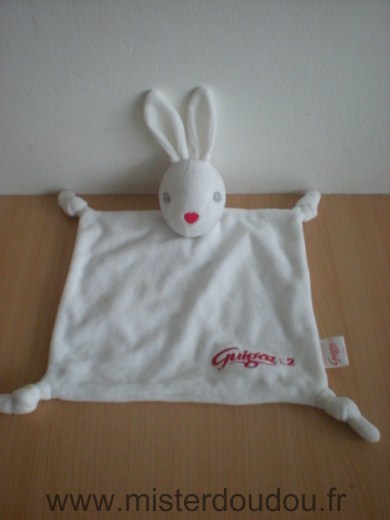 Guigoz Lapin Blanc brodé guigoz 2 - Très bon état