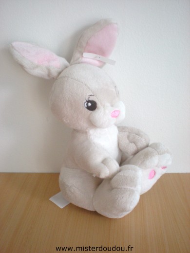 H et m Lapin Beige rose - Neuf