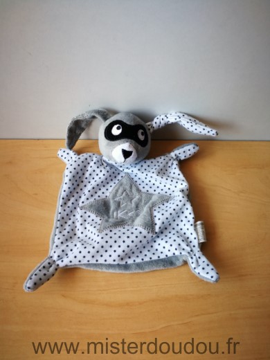 Ikks Lapin Gris blanc masque etoile - Très bon état