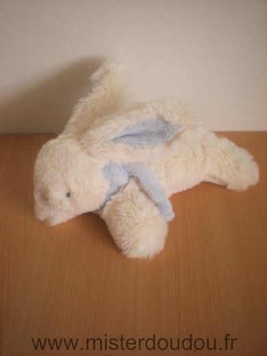 Jacadi Lapin Blanc echarpe bleue - Très bon état