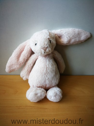 Jellycat Lapin Rose nez rose - Très bon état