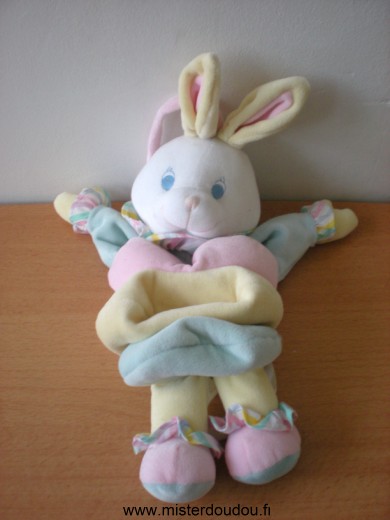 Jollymex Lapin Bleu jaune rose - Bon état