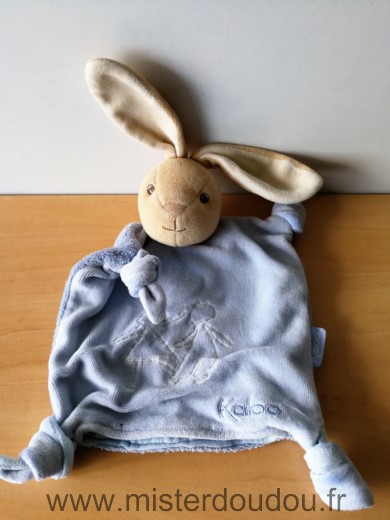 Kaloo Lapin Bleu beige motif garcon fille - Très bon état