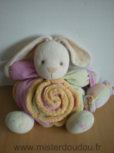 Kaloo Lapin Candies rose orange vert bonbon - Très bon état