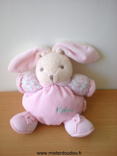 Kaloo Lapin Lapin lilirose rose et motifs fleurs - Très bon état