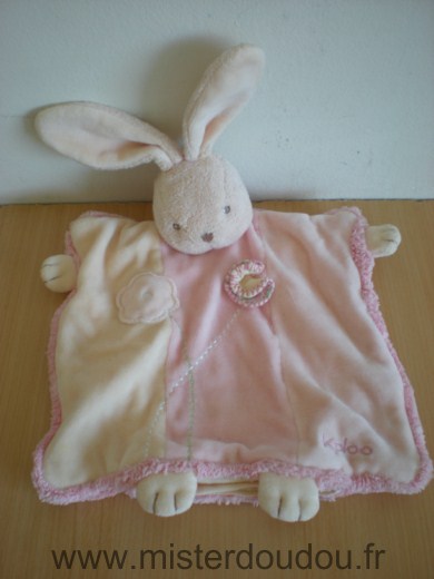 Lapin Rose fleur Kaloo