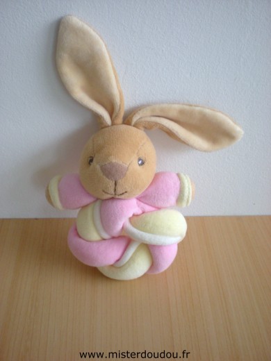 Kaloo Lapin Rose jaune - Très bon état