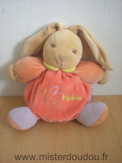 Lapin Rouge orange 123 kaloo Kaloo