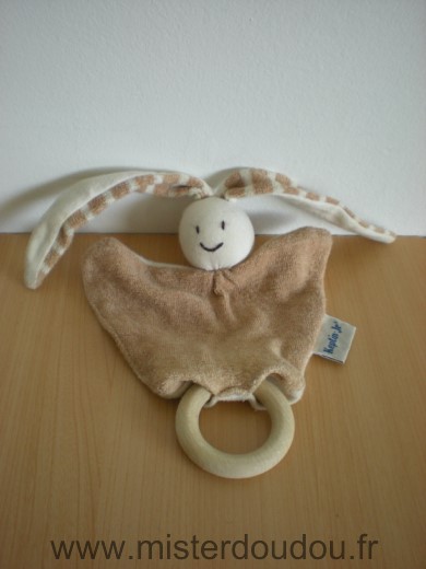 Keptin Lapin Beige anneau bois - Bon état