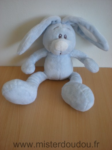 Kimbaloo Lapin Bleu nez blanc - Très bon état