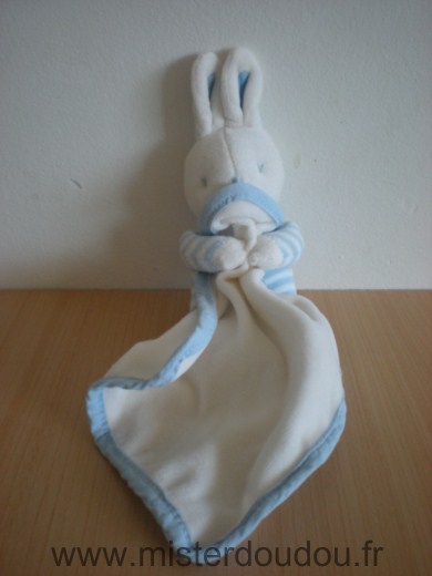 Klorane Lapin Blanc bleu mouchoir blanc - Très bon état