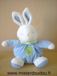 Lapin Bleu blanc col vert Klorane