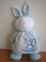 Lapin Bleu blanc tablier Klorane