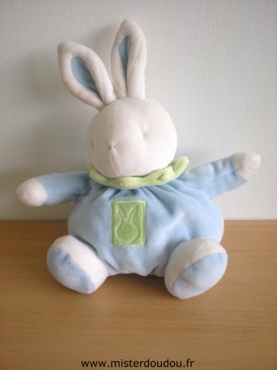 Lapin Bleu blanc vert Klorane