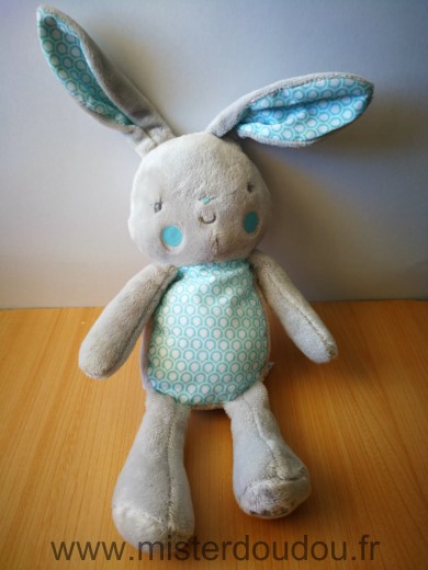 Klorane Lapin Bleu gris blanc - Très bon état