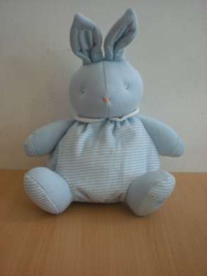 Klorane Lapin Bleu, rayé bleu blanc en tissus - Très bon état