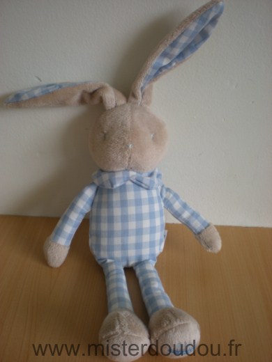 Lapin Carreaux bleu blanc Klorane