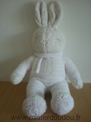 Lapin Raye rose blanc Klorane