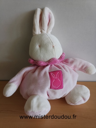 Klorane Lapin Rose blanc rose fushia - Très bon état