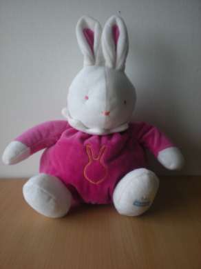 Lapin Rose fushia blanc Klorane