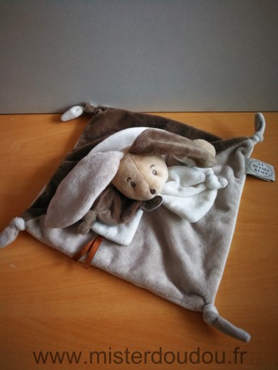 La grande recre Lapin Blanc beige marron - Très bon état