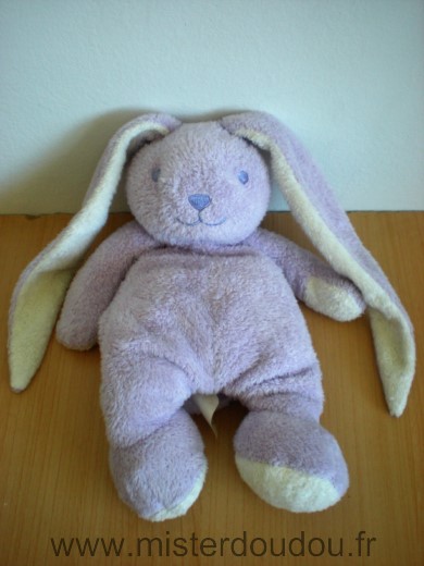 Lgri Lapin Mauve blanc - Très bon état
