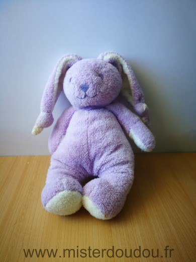 Lgri Lapin Mauve blanc - Très bon état