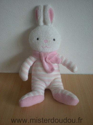 Luminou Lapin Rose blanc - Très bon état