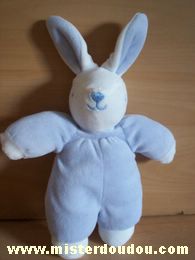 Lapin Bleu (mauve) blanc Marque Inconnue