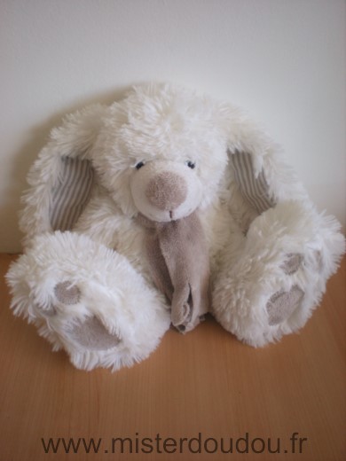 Maxita Lapin Blanc echarpe beige lapiboul - Très bon état