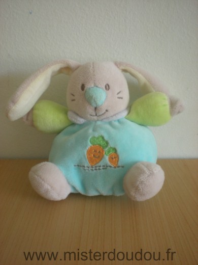 Lapin Bleu vert carotte Maxita
