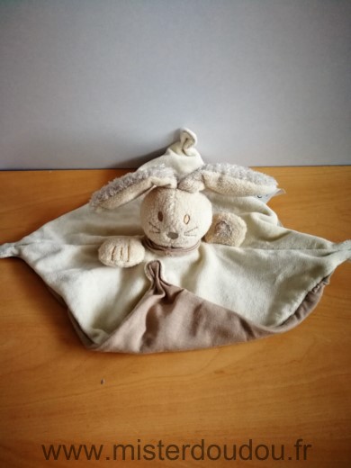 Nature et découvertes Lapin Ecru desssous beige - Très bon état