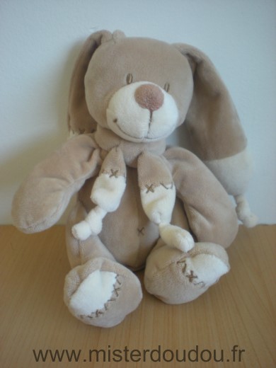 Lapin Beige marron Nicotoy
