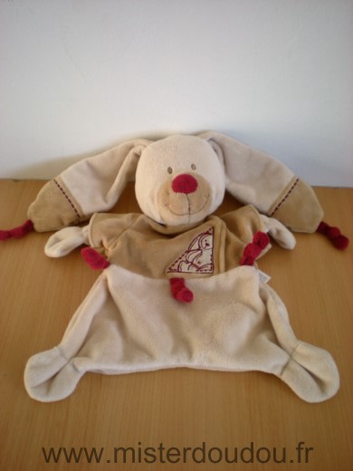 Lapin Beige marron bordeau Nicotoy